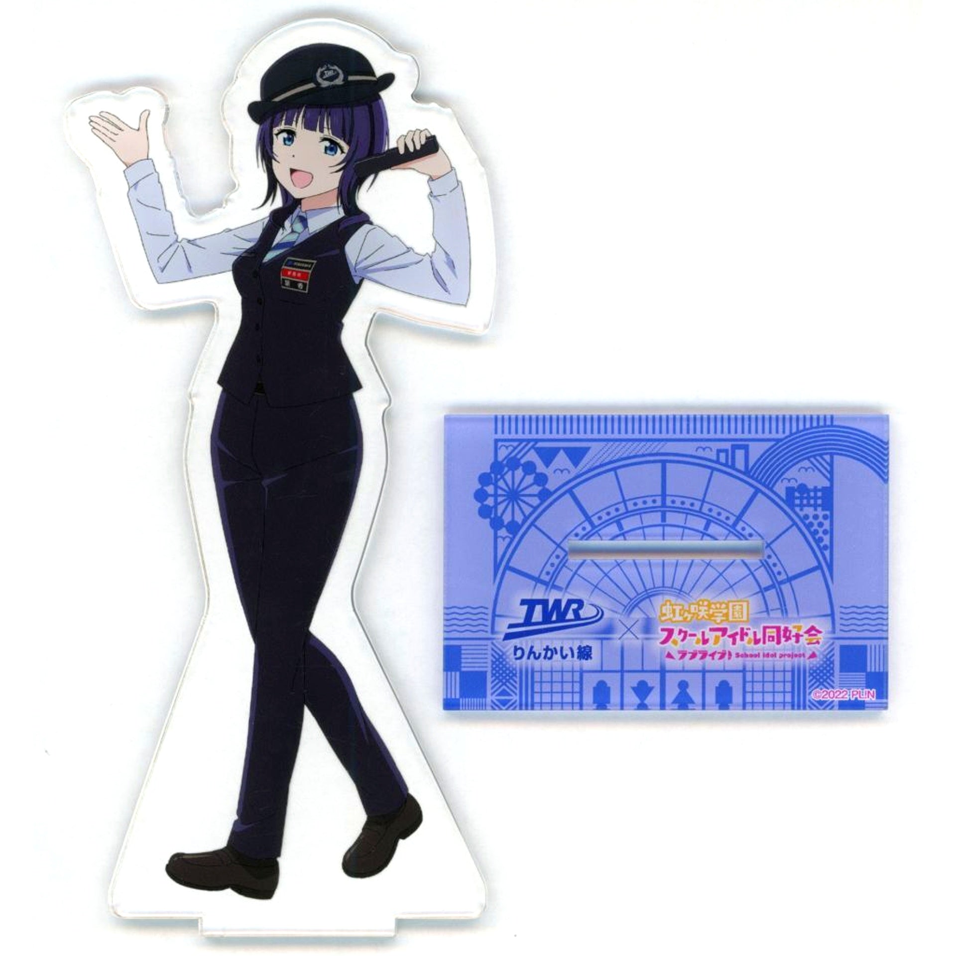 Karin Asaka Acrylic Stand Rinkai Line x Love Live! Nijigasaki High School Idol Club Rinkai Line 20th Anniv [USED]