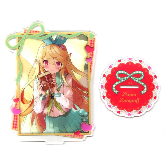 Pomu Rainpuff Virtual YouTuber Nijisanji Acrylic Stand NIJISANJI EN Valentine's Day Goods 2023 [USED]