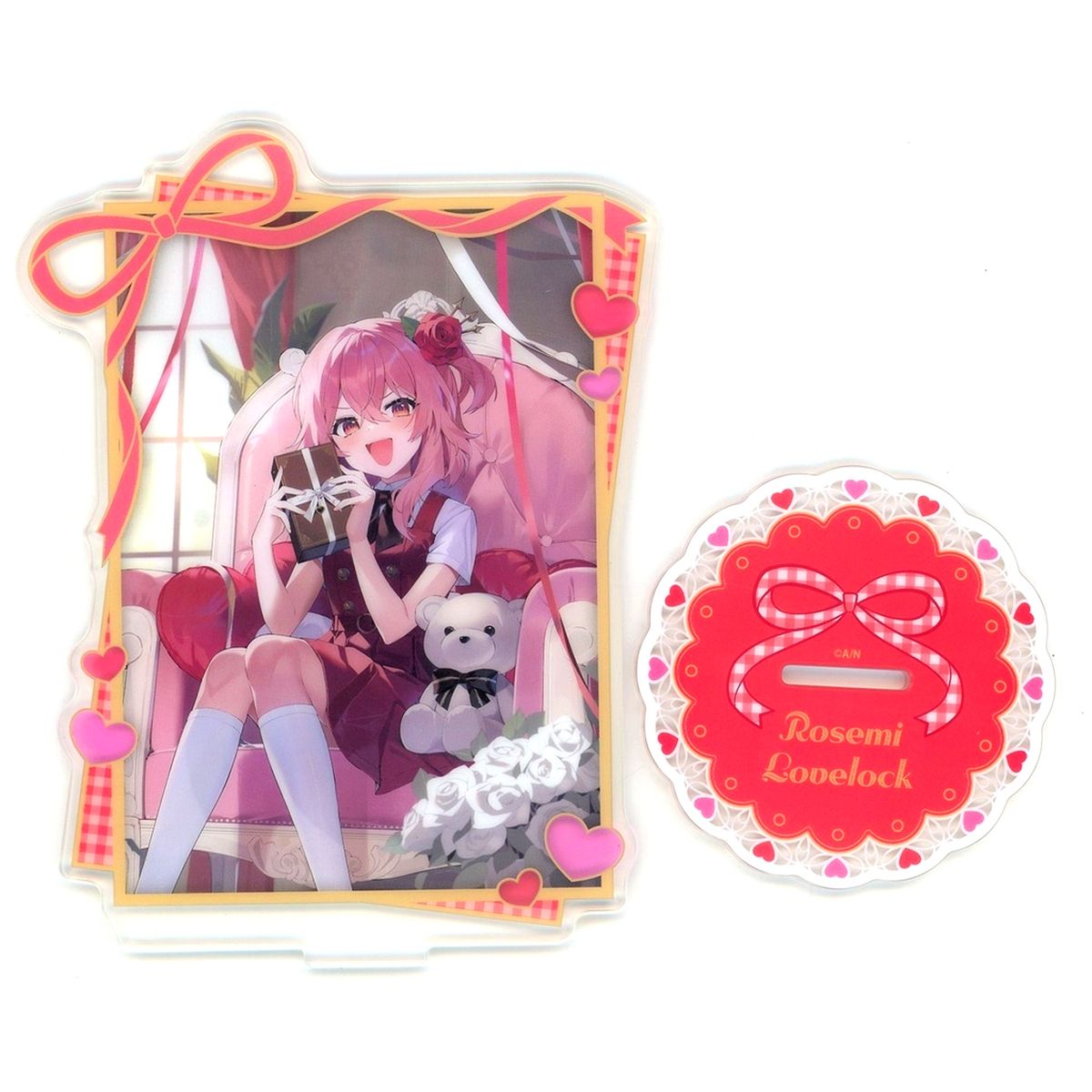 Rosemi Lovelock Virtual YouTuber Nijisanji Acrylic Stand NIJISANJI EN Valentine's Day Goods 2023 [USED]