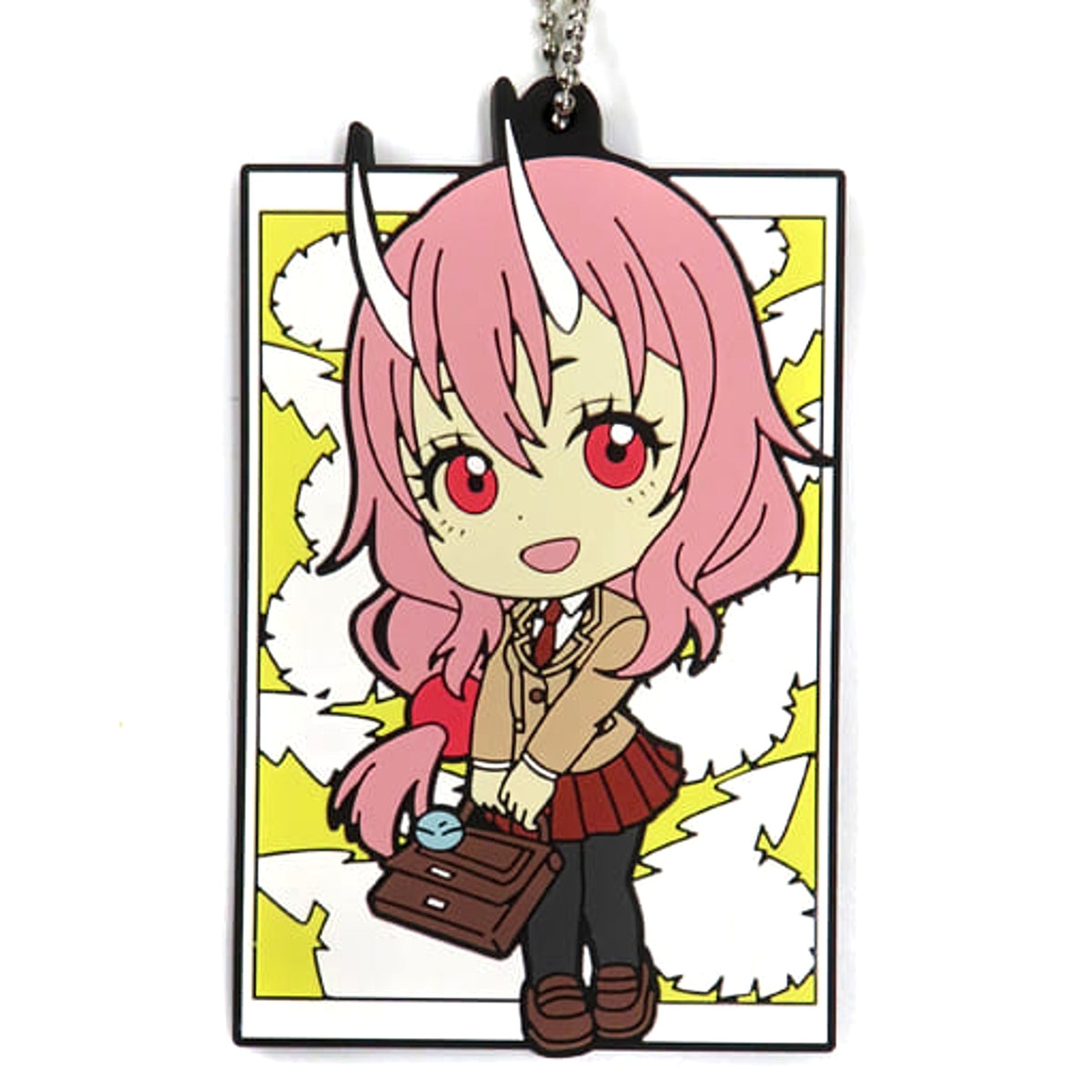 That Time I Got Reincarnated as a Slime Shuna Ichiban Kuji Shiritsu Tempest Gakuen II Rubber Charm Kyunchara Illustrations Prize G [USED]