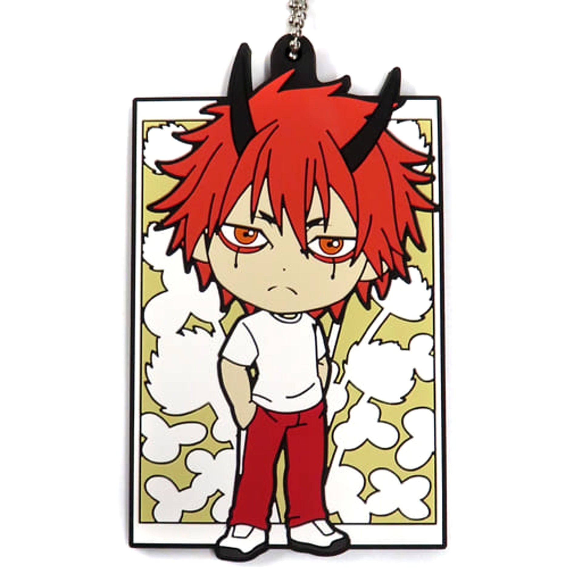 That Time I Got Reincarnated as a Slime Benimaru Ichiban Kuji Shiritsu Tempest Gakuen II Rubber Charm Kyunchara Illustrations Prize G [USED]