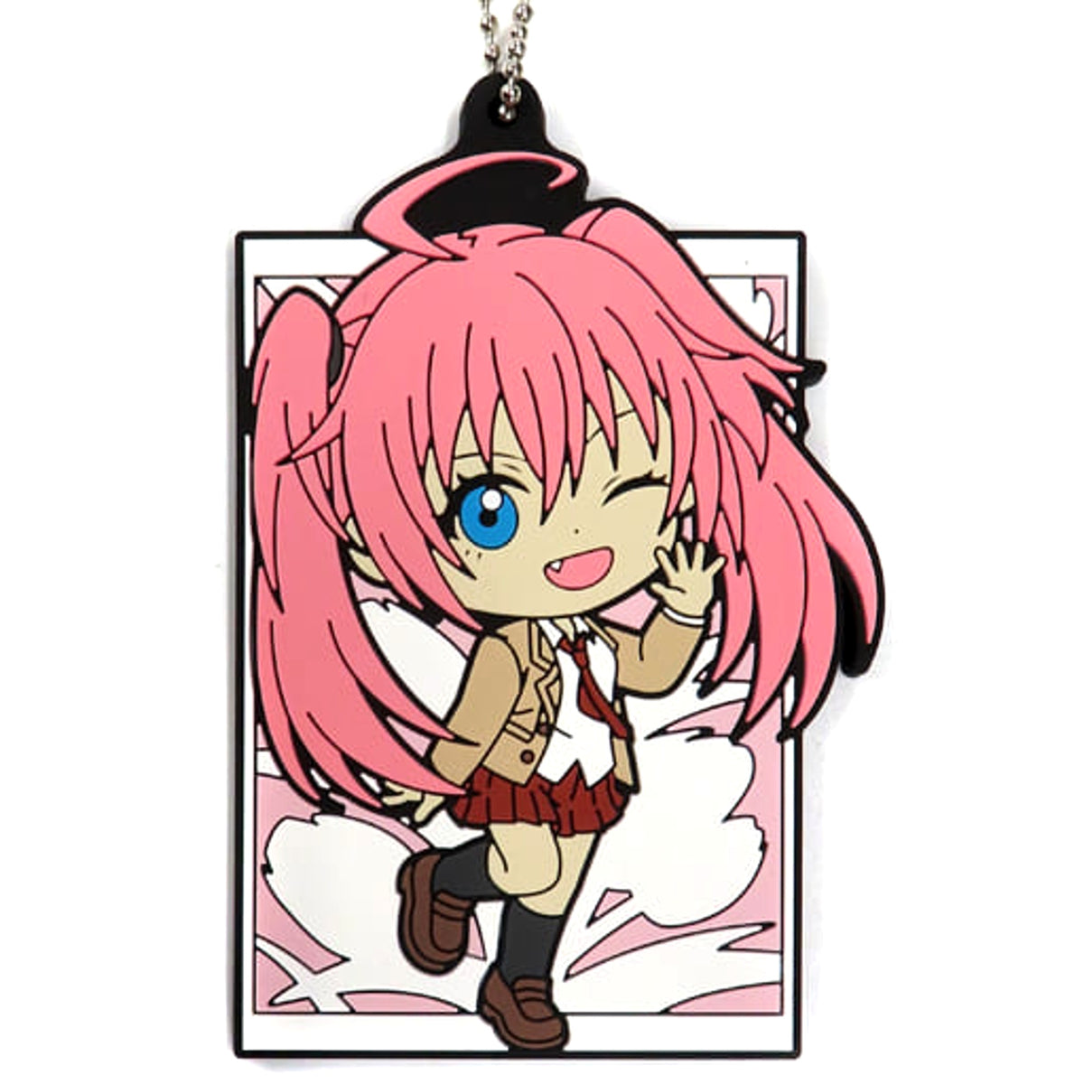 That Time I Got Reincarnated as a Slime Millim Ichiban Kuji Shiritsu Tempest Gakuen II Rubber Charm Kyunchara Illustrations Prize G [USED]