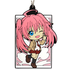 That Time I Got Reincarnated as a Slime Millim Ichiban Kuji Shiritsu Tempest Gakuen II Rubber Charm Kyunchara Illustrations Prize G [USED]