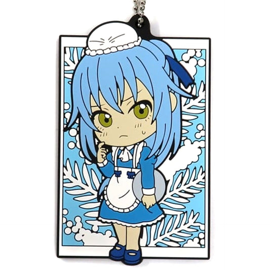 That Time I Got Reincarnated as a Slime Rimuru Tempest Apron Ichiban Kuji Shiritsu Tempest Gakuen II Rubber Charm Kyunchara Illustrations Prize G [USED]