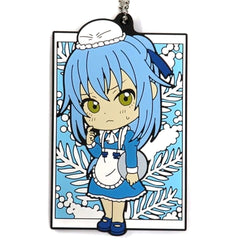 That Time I Got Reincarnated as a Slime Rimuru Tempest Apron Ichiban Kuji Shiritsu Tempest Gakuen II Rubber Charm Kyunchara Illustrations Prize G [USED]