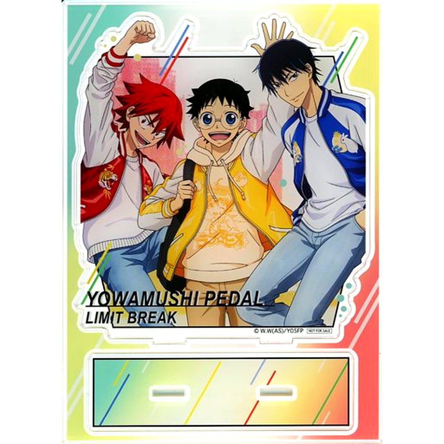 Sakamichi Onoda Shunsuke Imaizumi Shoukichi Naruko Yowamushi Pedal LIMIT BREAK BIG Acrylic Stand Ataritsuki Lucky Button BOX Atari Prize [USED]