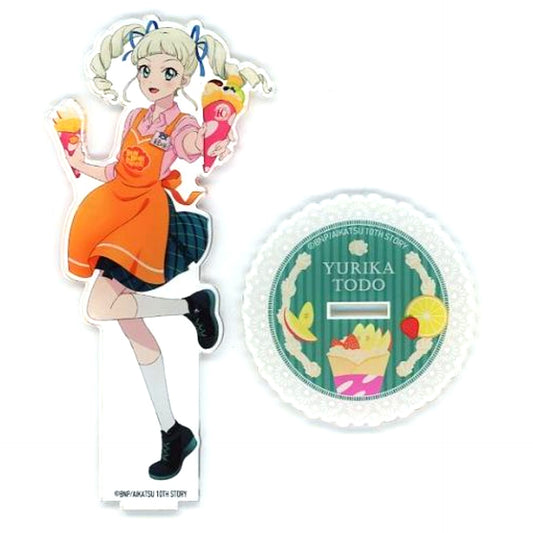 Yurika Todo Illustration Acrylic Stand Aikatsu! 10th Story: Starway to the Future x Marion Crepes [USED]