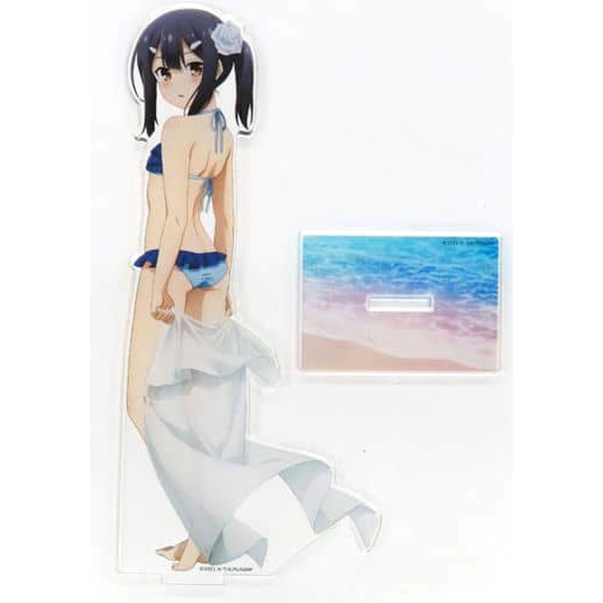 Fate/kaleid liner Prisma Illya: Licht Nameless Girl Miyu Edelfelt Swimsuit Original Illustration Extra-Large Acrylic Stand Acrylic Stands [USED]