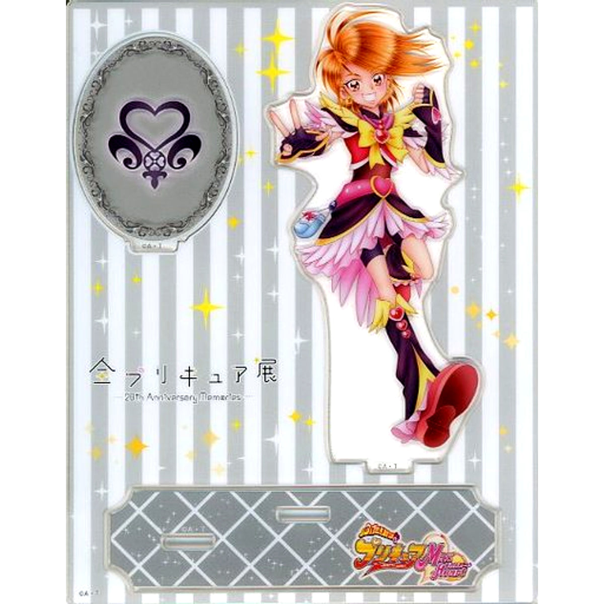 Cure Black Acrylic Stand Pretty Cure All Precure Exhibition 20th Anniversary Memories [USED]