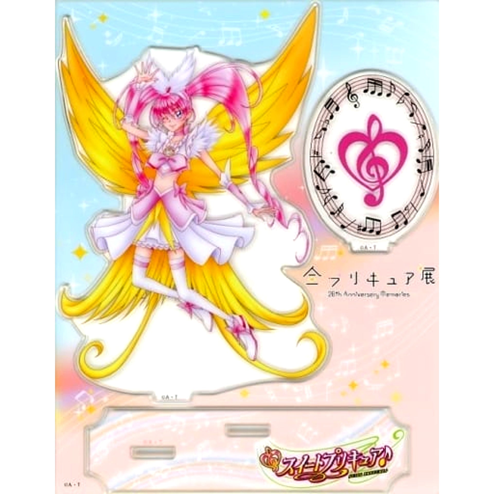 Cure Melody Pretty Cure Acrylic Stand All Precure Exhibition 20th Anniversary Memories [USED]