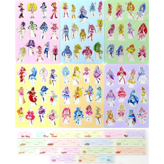 Group All Precure Exhibition 20th Anniversary Memories All Character Acrylic Diorama [USED]