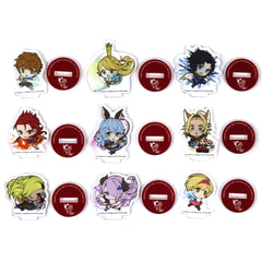 Granblue Fantasy Versus Gran & Others Mini Acrylic Stand Collection All 9 Types Set Acrylic Stands [USED]