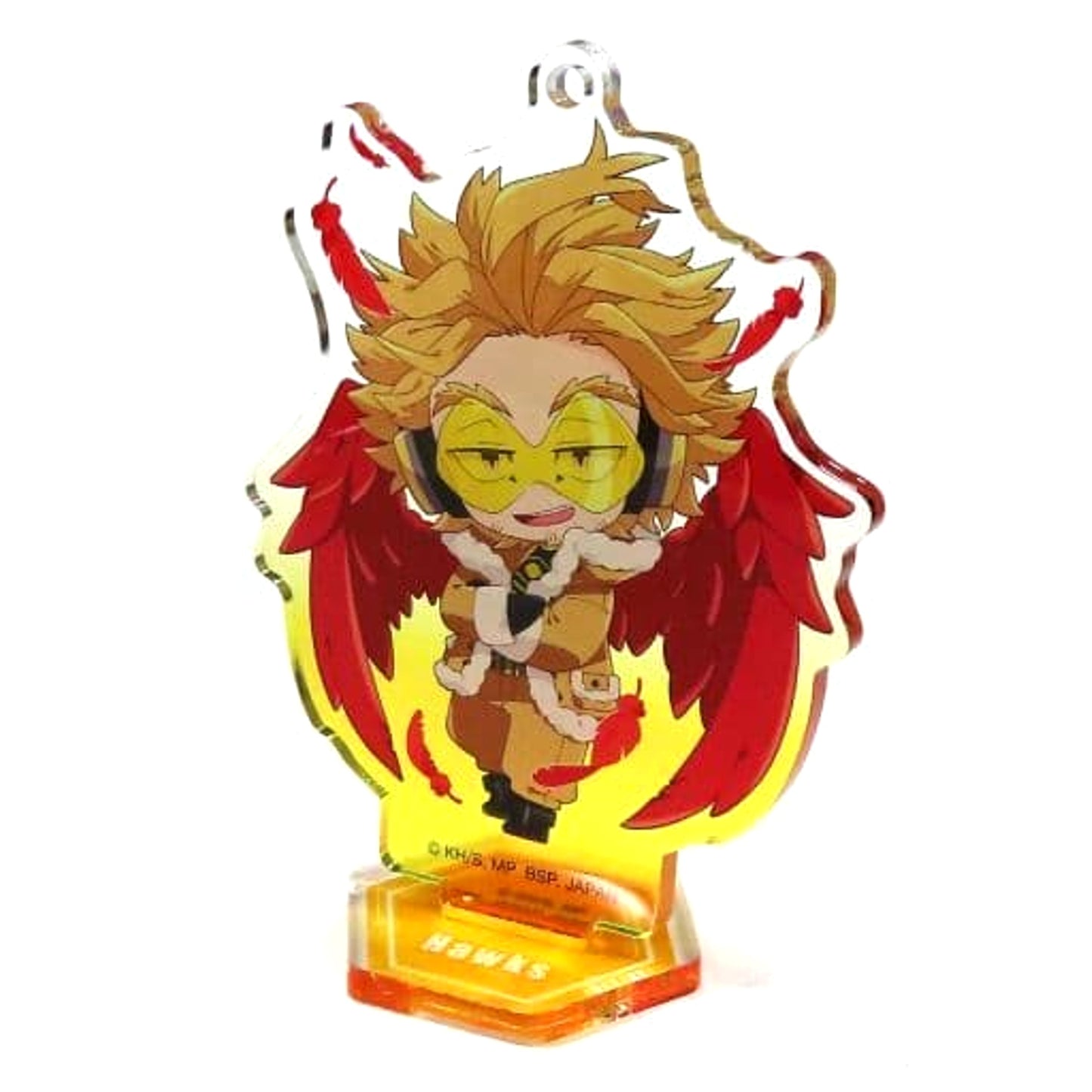 My Hero Academia Hawks Acrylic Plate with Stand Gigo Limited Gigo Limited Acrylic Stands [USED]