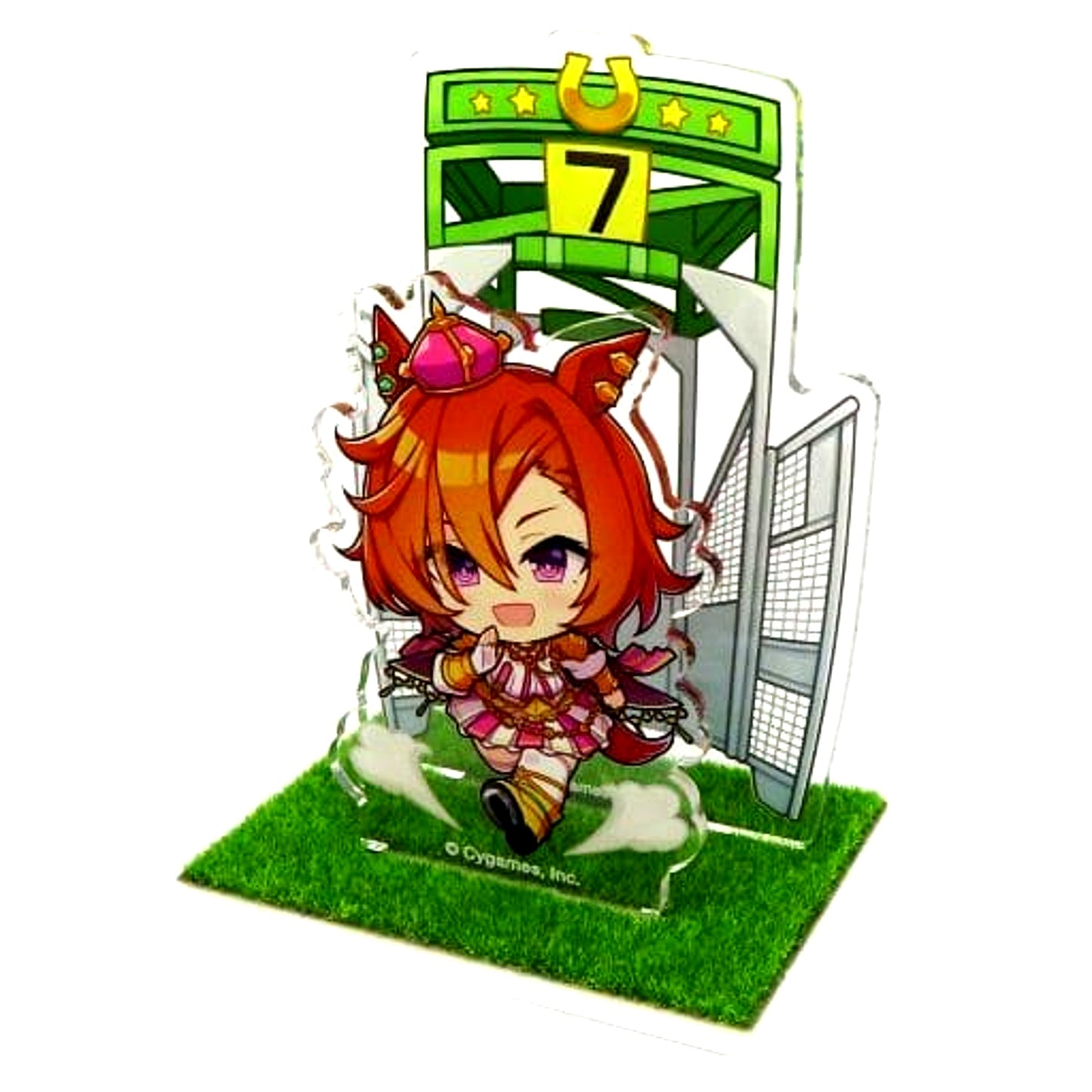 T M Opera O Uma Musume Pretty Derby Official Starting Gate Acrylic Stand Turf Ver [USED]