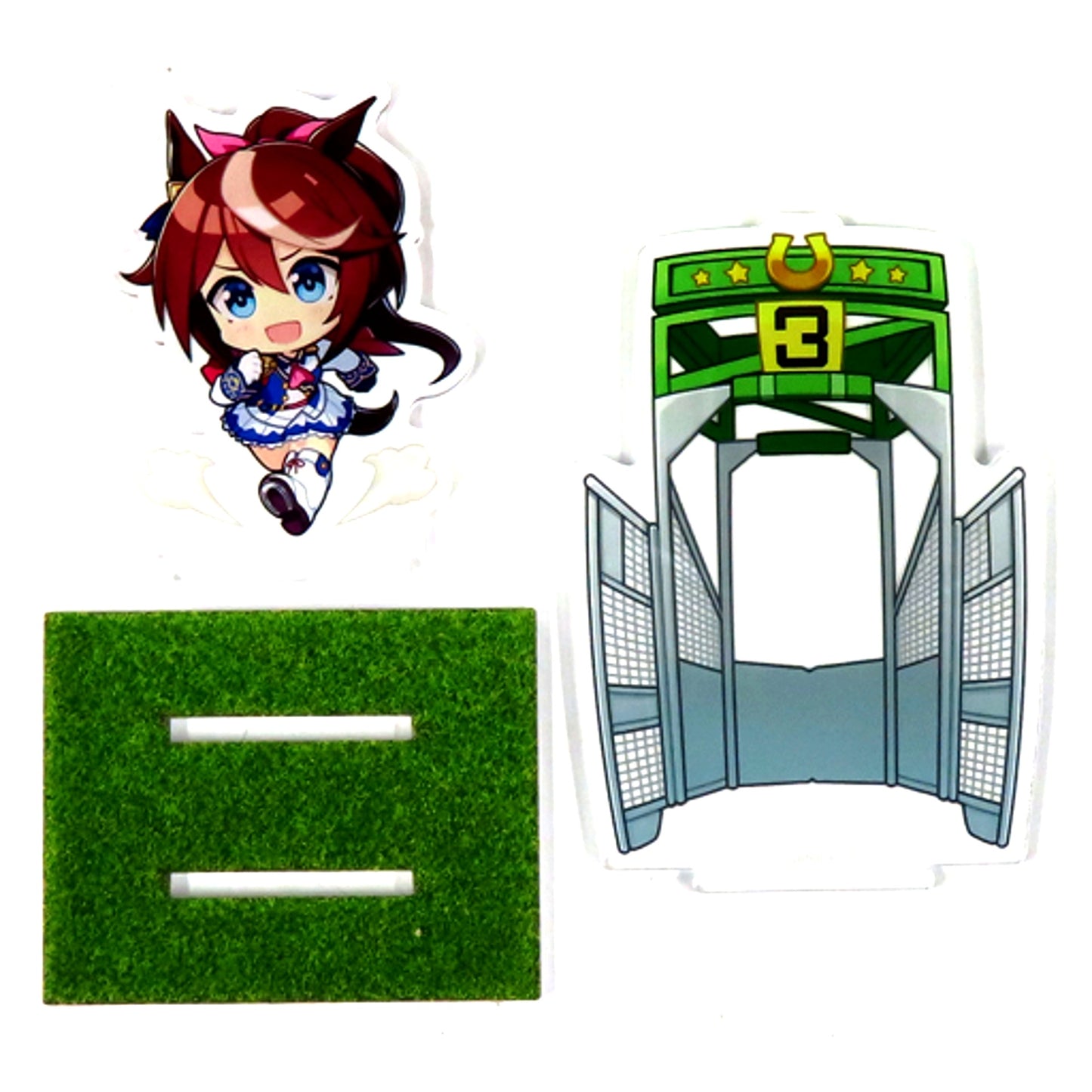 Tokai Teio Turf Ver. Umamusume: Pretty Derby Official Starting Gate Acrylic Stand [USED]