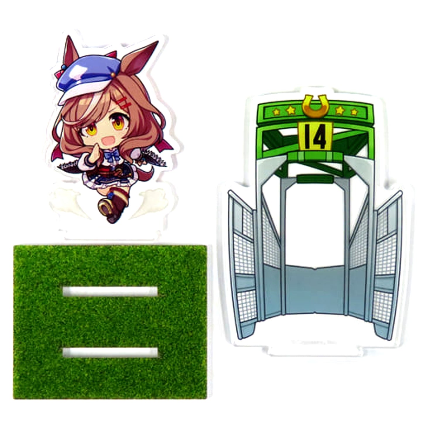 Machikane Tannhauser Uma Musume: Pretty Derby Official Starting Gate Acrylic Stand Turf Ver. [USED]
