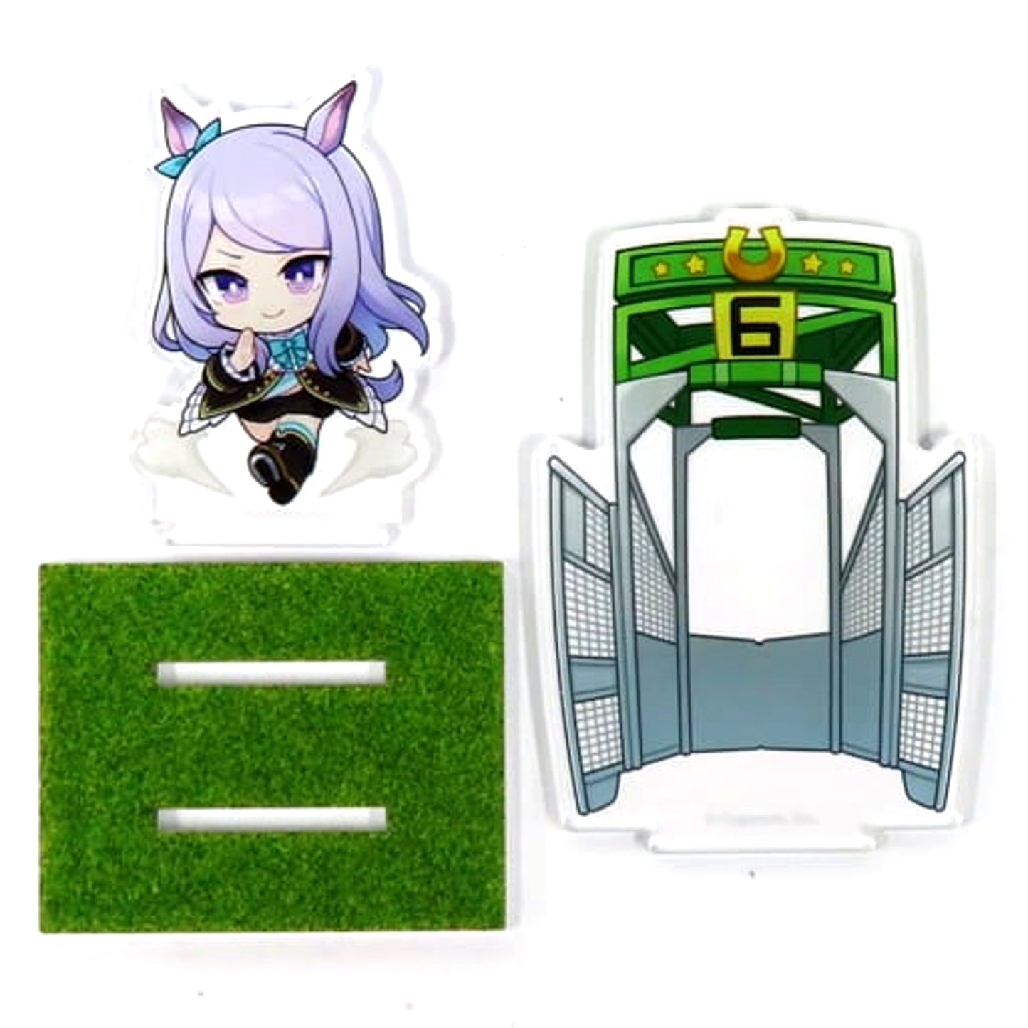 Mejiro McQueen Uma Musume: Pretty Derby Official Starting Gate Acrylic Stand Turf Ver. [USED]