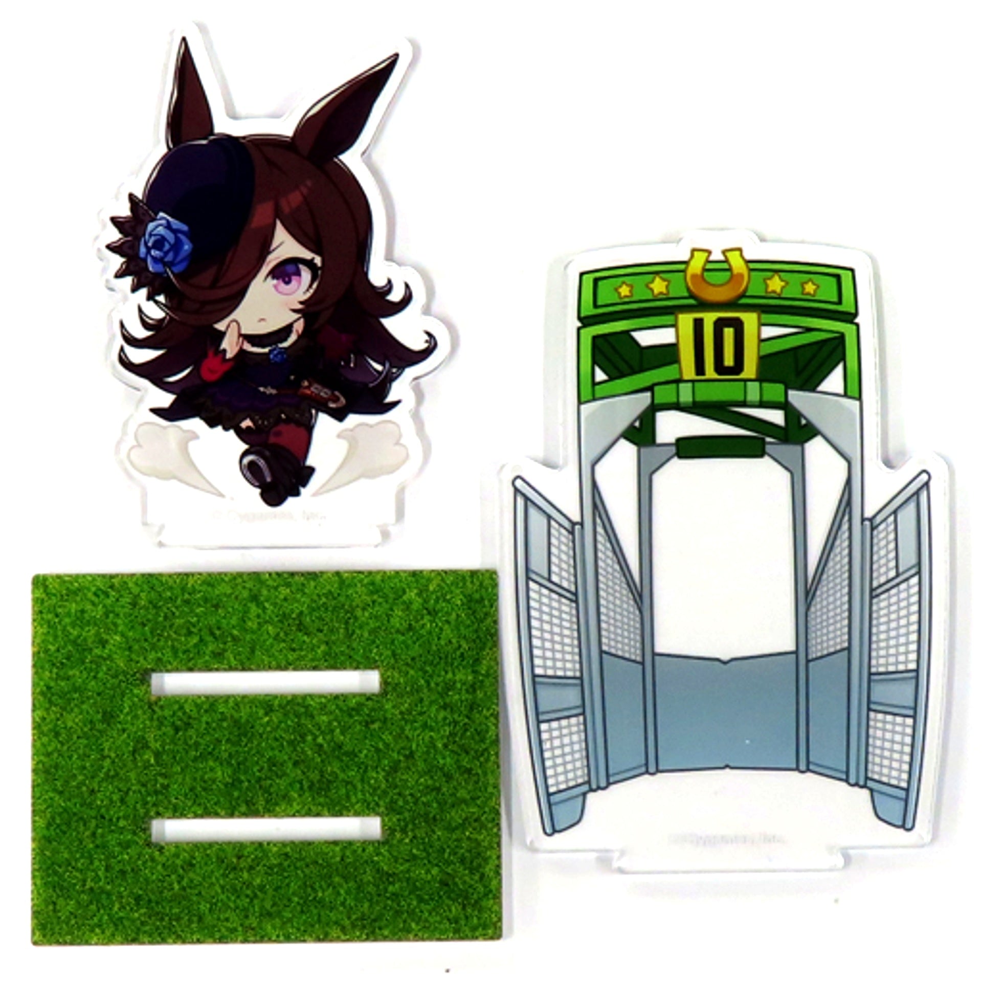 Rice Shower Turf Ver. Umamusume: Pretty Derby Official Starting Gate Acrylic Stand [USED]