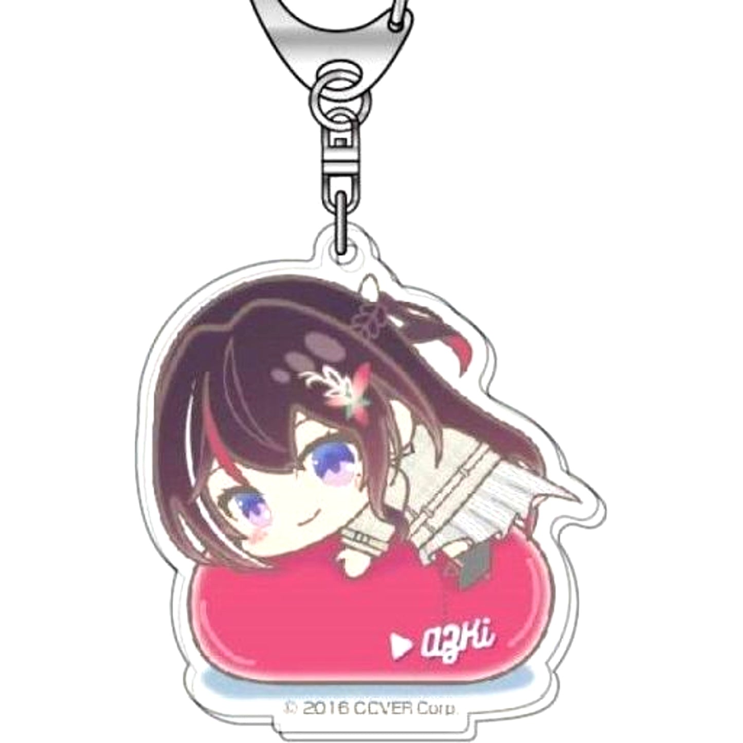 AZKi 03. Virtual YouTuber Hololive Acrylic Keychain Hug Meets Vol.1 [USED]