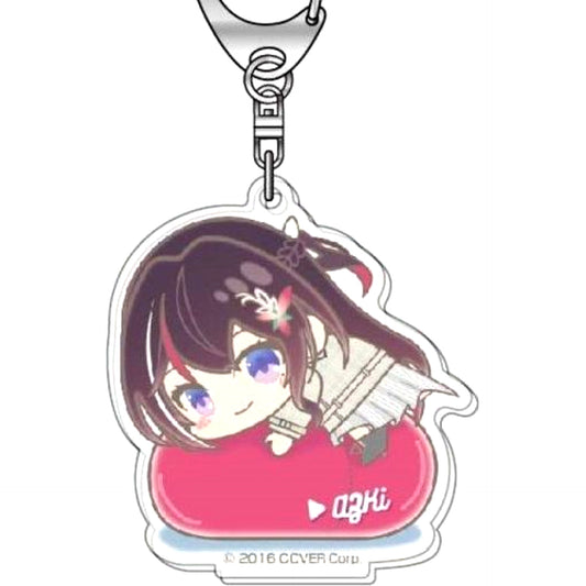 AZKi 03. Virtual YouTuber Hololive Acrylic Keychain Hug Meets Vol.1 [USED]
