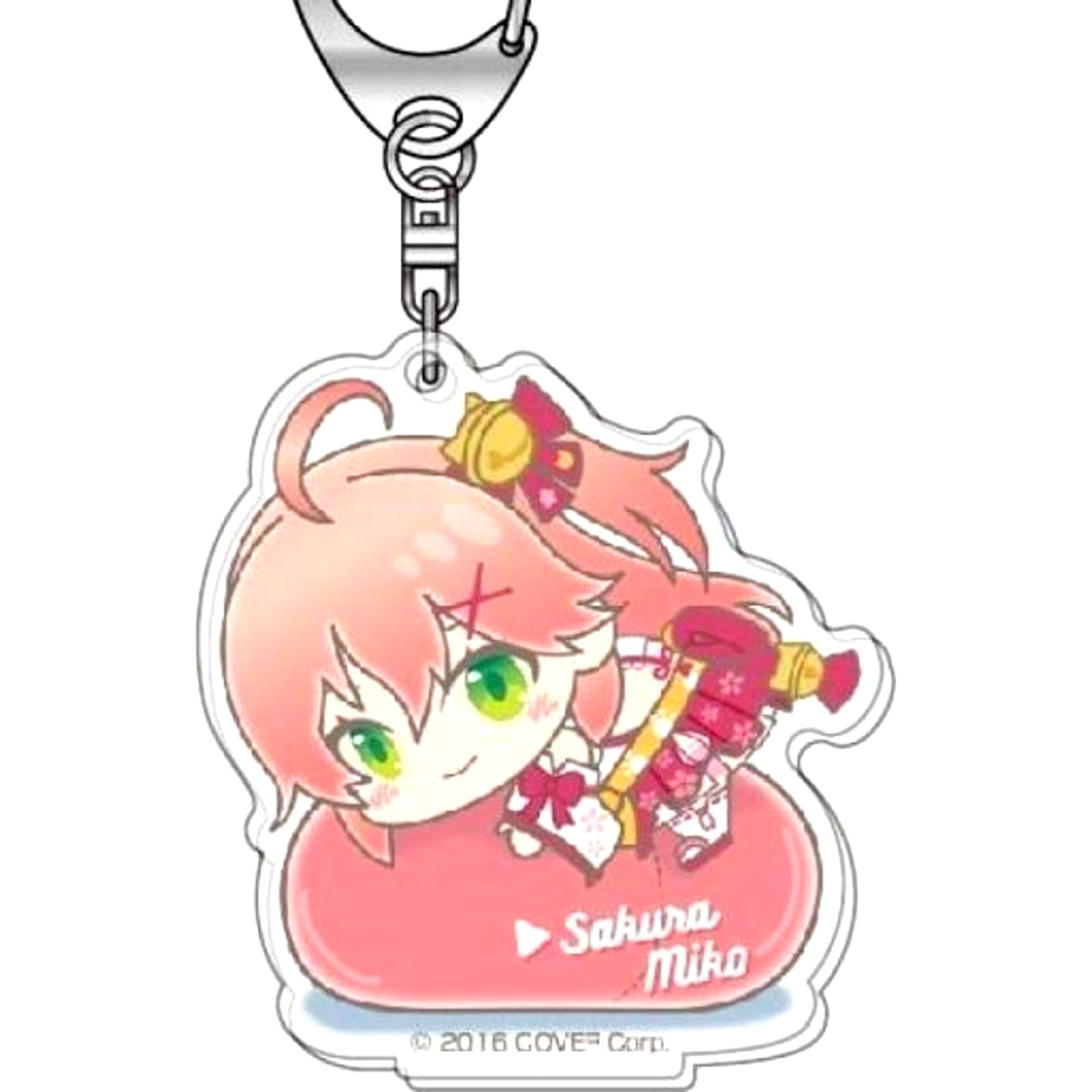 04 Sakura Miko hololive Acrylic Keychain Hug Meets Vol.1 [USED]