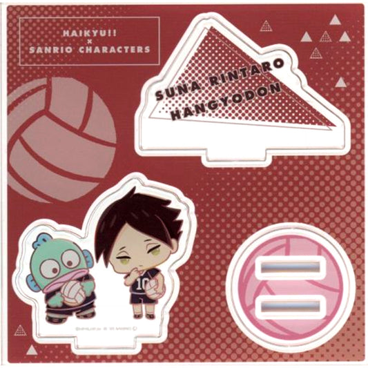 Rintaro Suna & Hangyodon Acrylic Figure Plate Haikyu!! x Sanrio Characters POP UP Corner in TSUTAYA [USED]