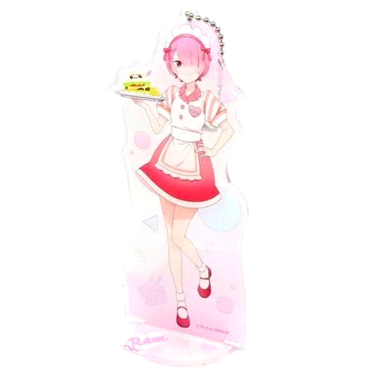 Re:ZERO -Starting Life in Another World- Ram Acrylic Stand Keychain 2023 Re:Zero Ram and Rem's Birthday Life 2023 in Marui Exclusive Acrylic Stands [USED]