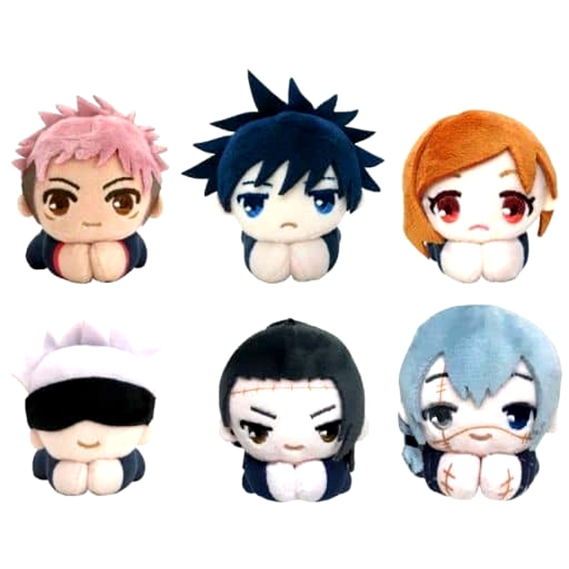 Jujutsu Kaisen Hug Chara Collection 1 & 2 Set of 6 [USED]