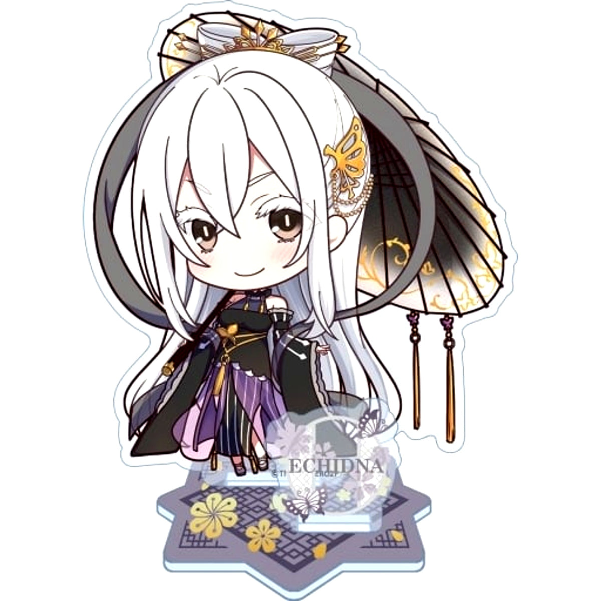 Echidna Chinese Lolita Re:ZERO -Starting Life in Another World- Puchi Choco Acrylic Stand [USED]