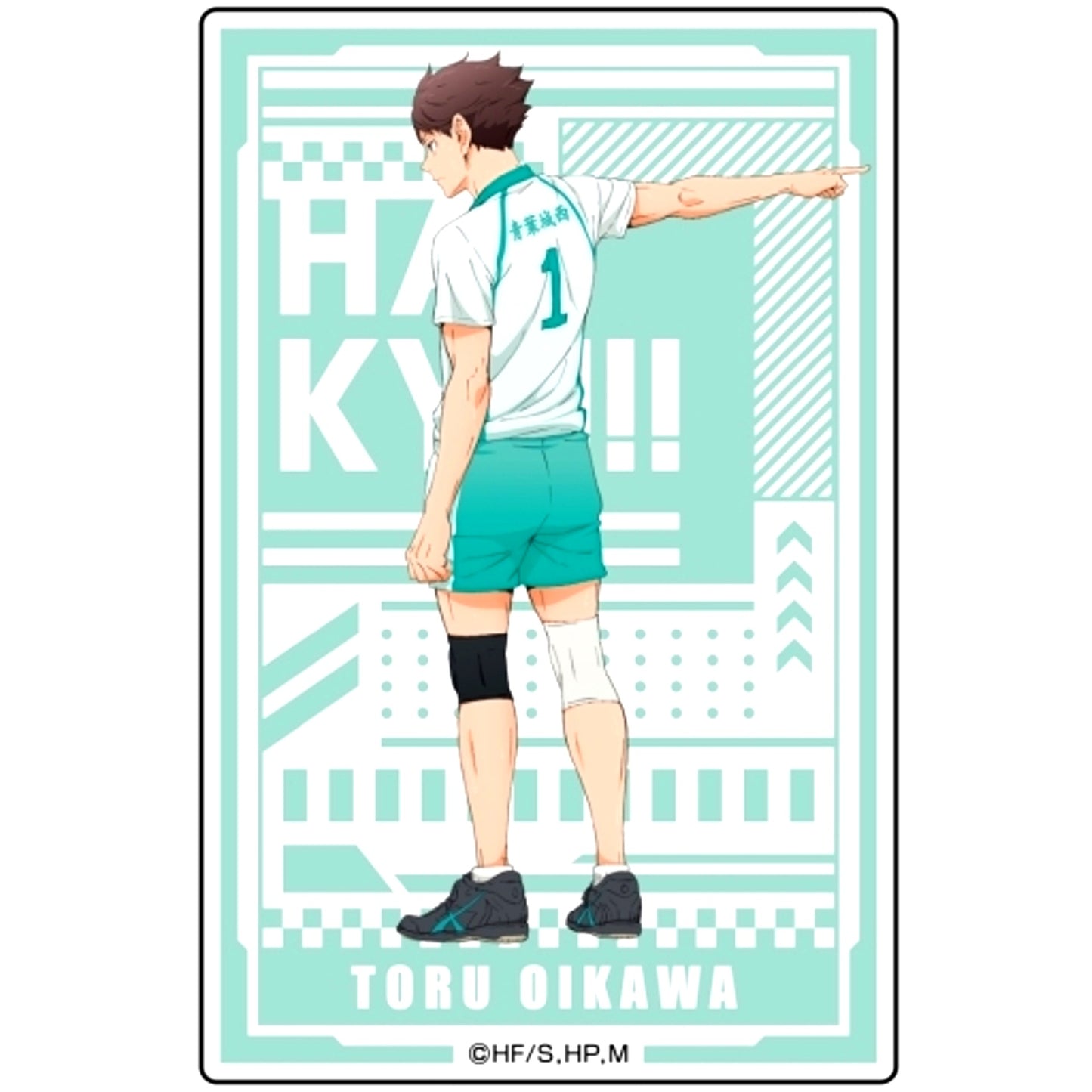 Toru Oikawa Haikyu!! Acrylic Block Collection [USED]