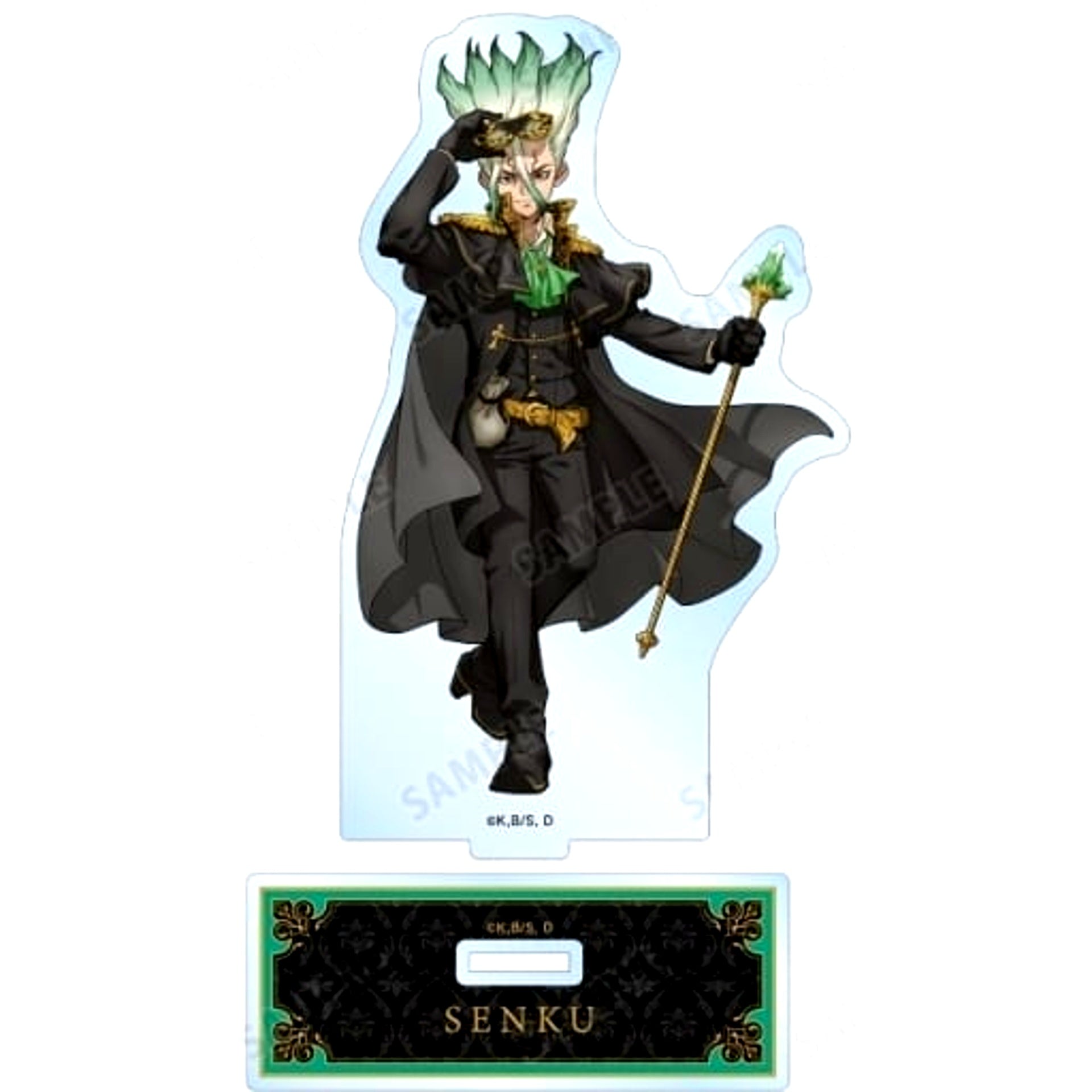 Senku Ishigami Dr. STONE Phantom Thieves Ver. Newly Illustrated Big Acrylic Stand [USED]