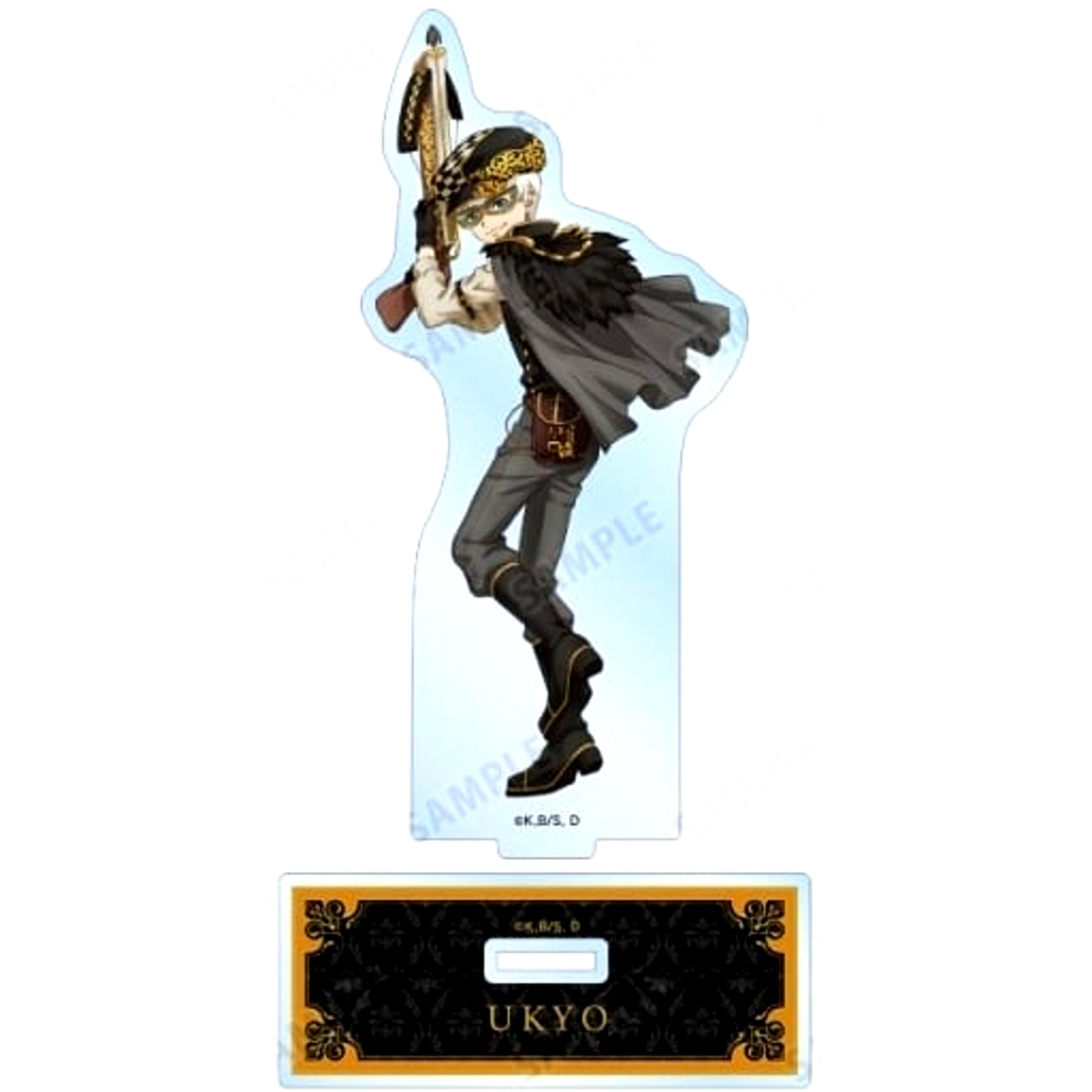 Ukyo Saionji Dr. STONE Phantom Thieves Ver. Newly Illustrated Big Acrylic Stand [USED]
