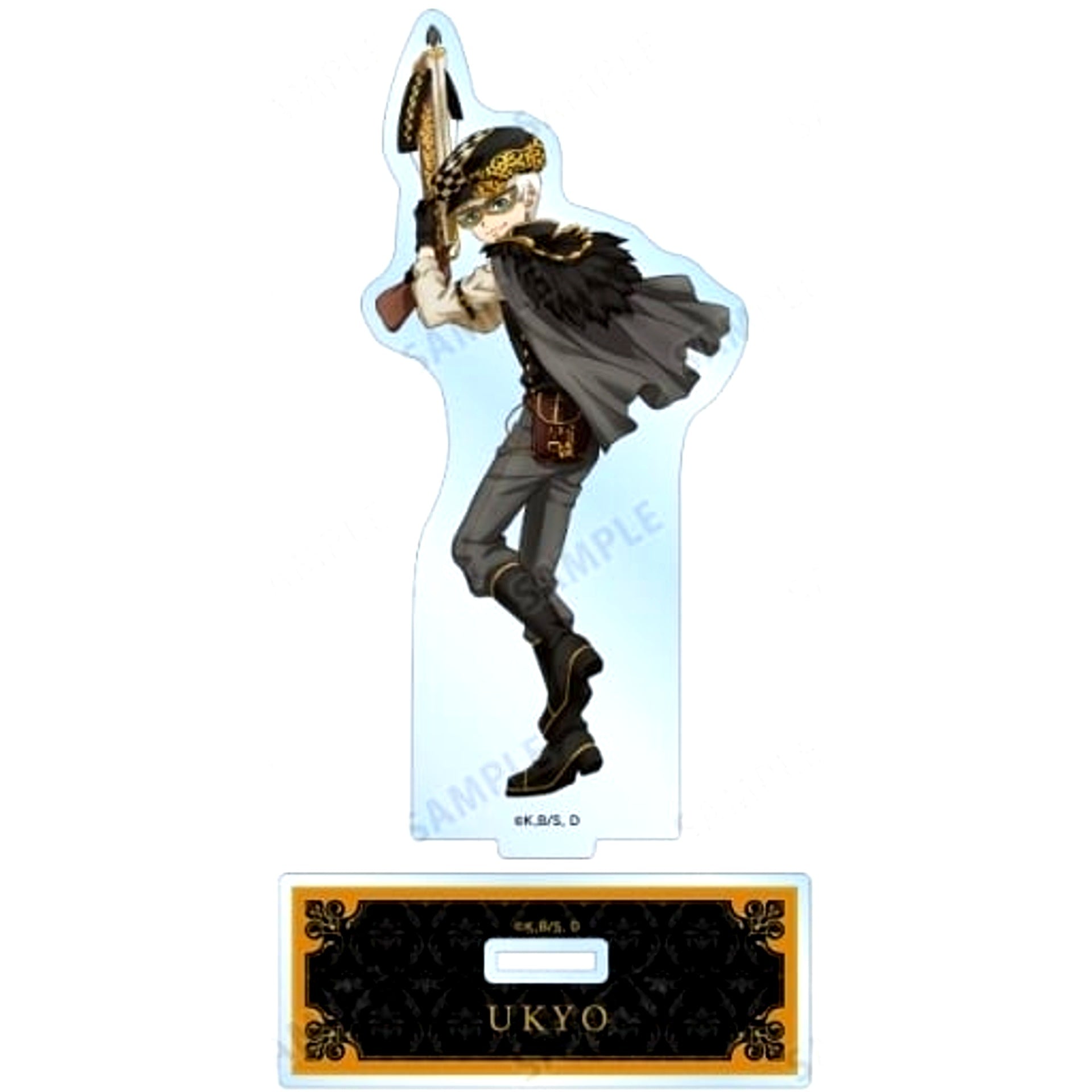 Ukyo Saionji Dr. STONE Phantom Thieves Ver. Newly Illustrated Big Acrylic Stand [USED]