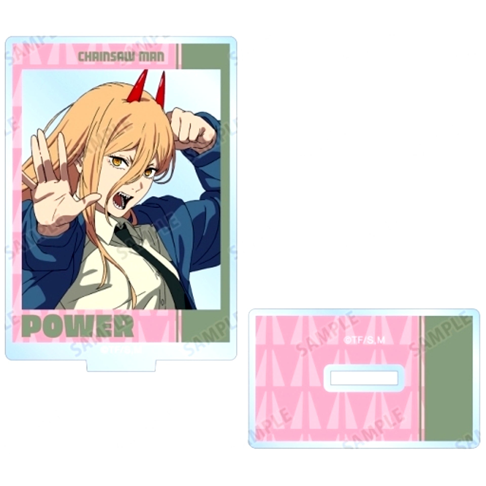 Power Chainsaw Man Trading Acrylic Stand Ver. A [USED]