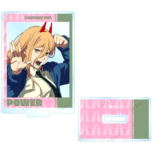 Power Chainsaw Man Trading Acrylic Stand Ver. A [USED]