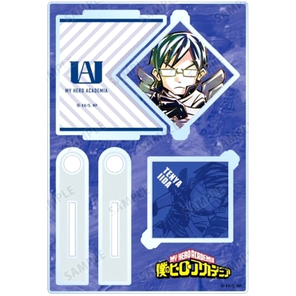 My Hero Academia Tenya Iida Deformed Ani-Art Kuru Kuru Big Acrylic Stand Acrylic Stands [USED]