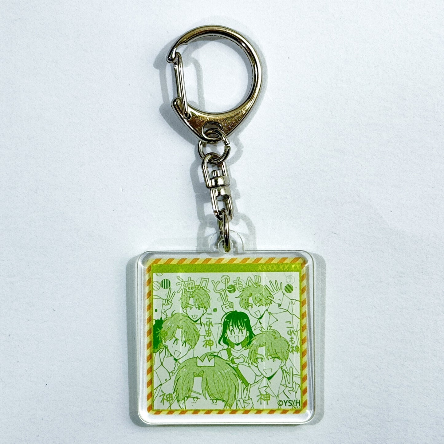 Tamon's B-Side Tamon Fukuhara Utage Kinoshita Gods and Servants Manpuku Gacha Famous Scene Acrylic Keychain Prize D Keychains [USED]