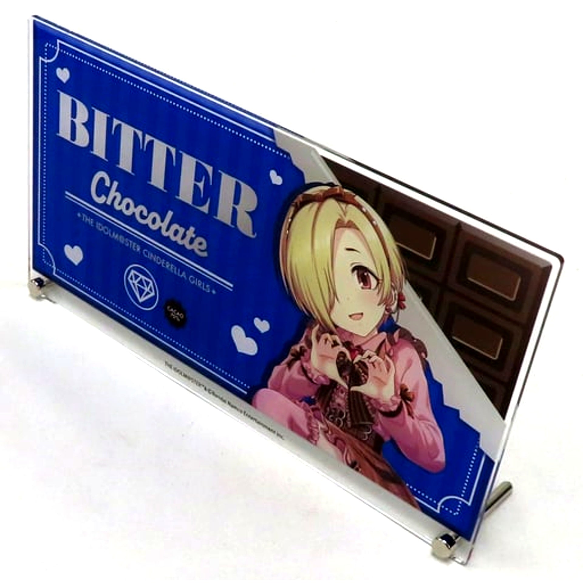 Koume Shirasaka The Idolmaster Cinderella Girls Chocolate Style Acrylic Art Board Kotobukiya Kuji stage02 Prize A-2 Deliciously Eat...? [USED]