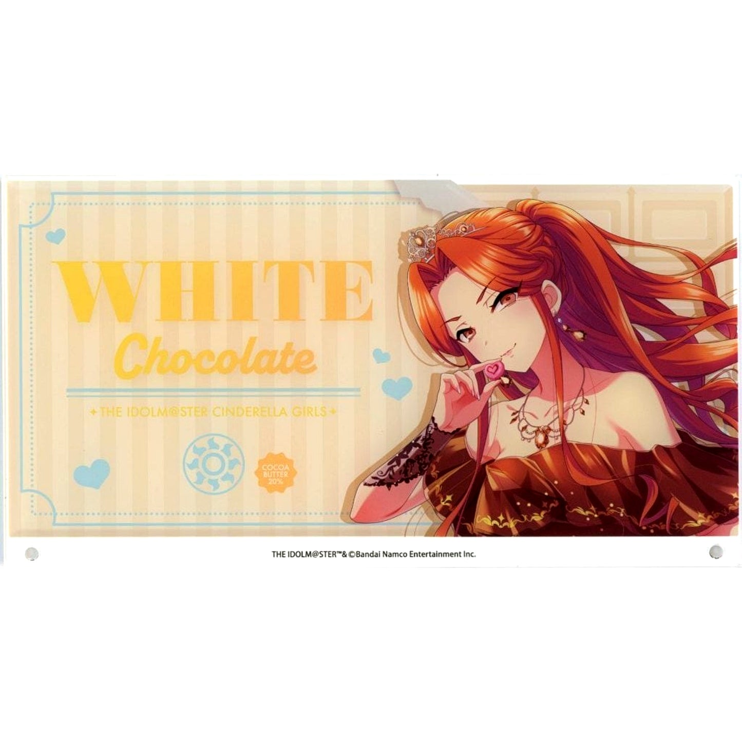 Tokiko Zaizen The Idolmaster Cinderella Girls Chocolate Style Acrylic Art Board Kotobukiya Kuji stage02 Prize A-4 Queen's Grace [USED]