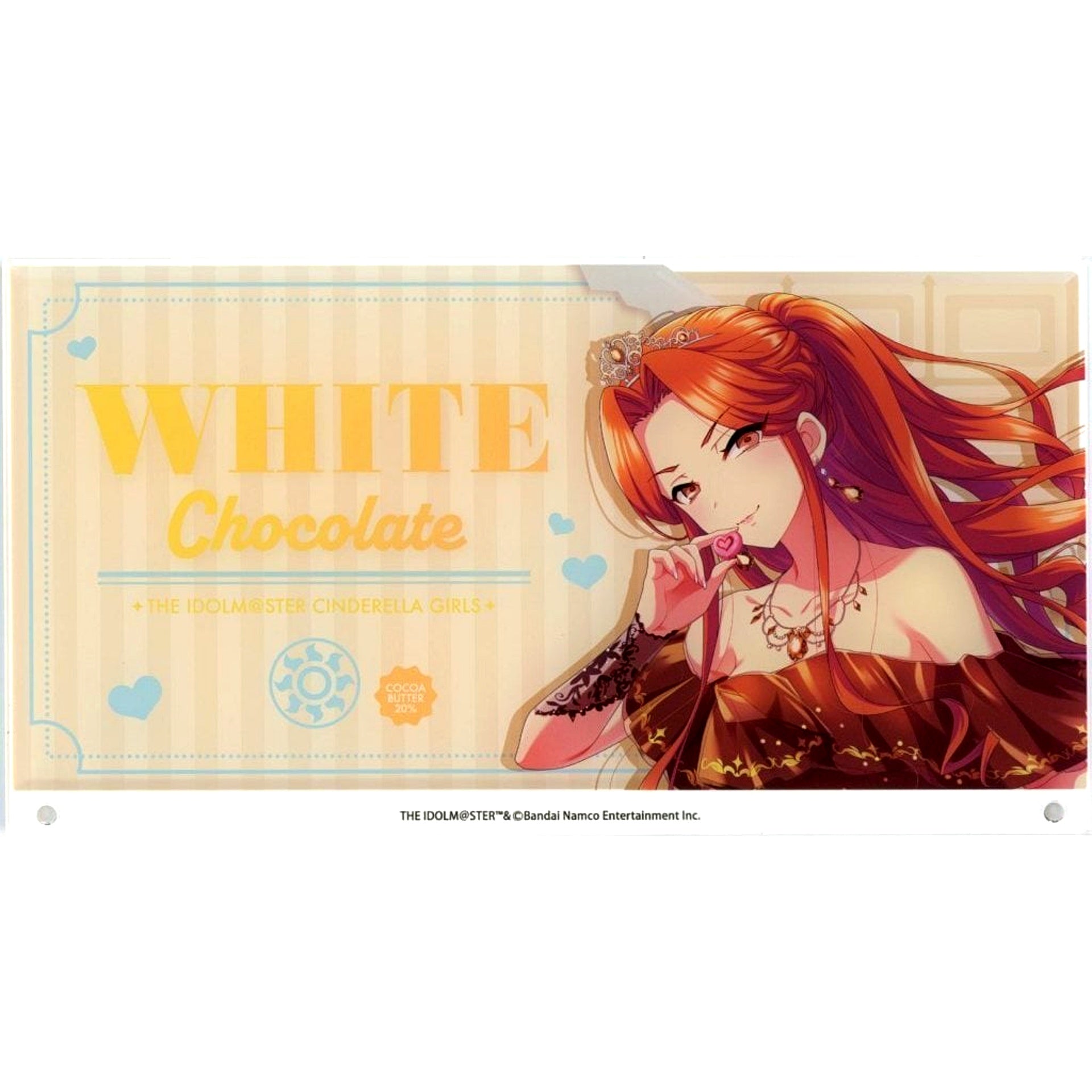 Tokiko Zaizen The Idolmaster Cinderella Girls Chocolate Style Acrylic Art Board Kotobukiya Kuji stage02 Prize A-4 Queen's Grace [USED]