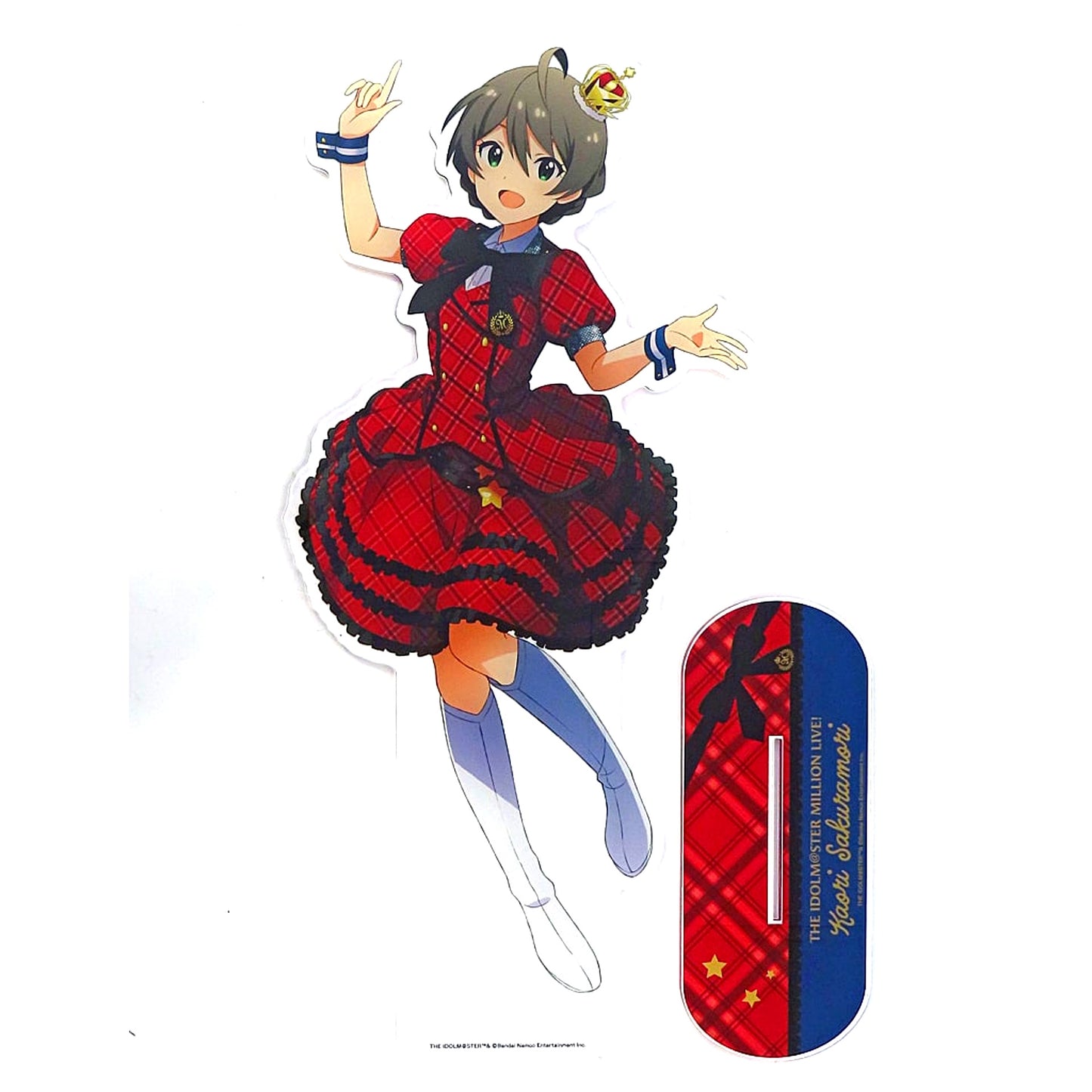 Kaori Sakuramori The Idolmaster Million Live! Super Big Acrylic Stand Prologue Rouge Drawn Illustration ver. Gift SHOP in Kotobukiya Akihabara [USED]