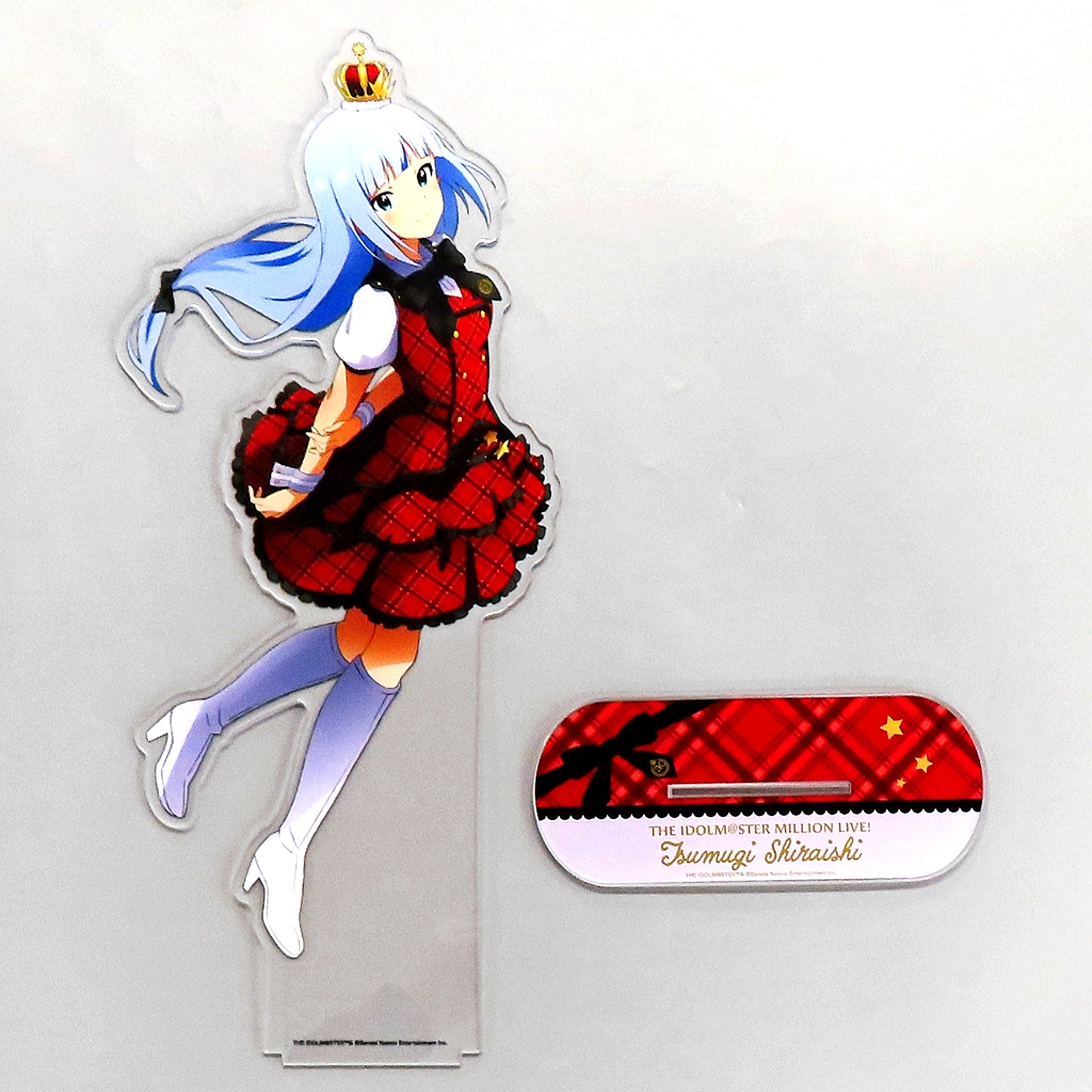 Tsumugi Shiraishi THE IDOLM@STER MILLION LIVE! Extra Large Acrylic Stand Prologue Rouge Drawn Illustration ver. Gift SHOP Kotobukiya Akihabara [USED]