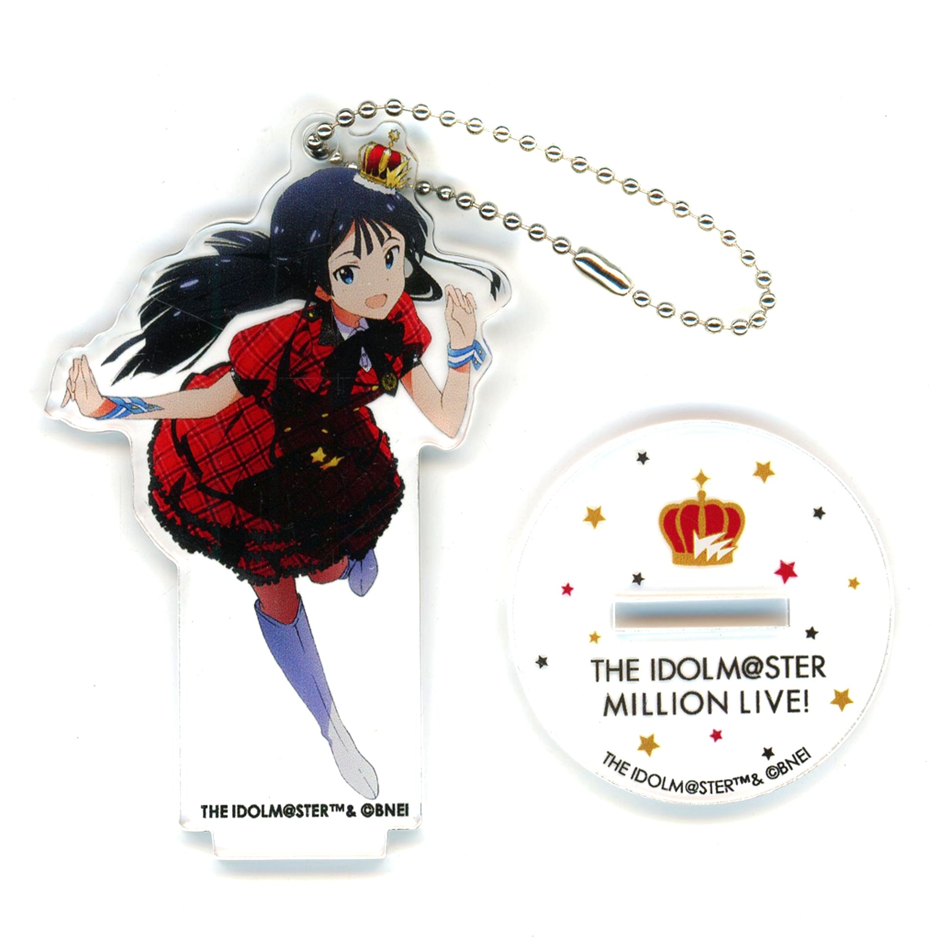 Shizuka Mogami The Idolmaster Million Live! x Gift SHOP in Kotobukiya Akihabara Acrylic Stand Prologue Rouge Ver. [USED]