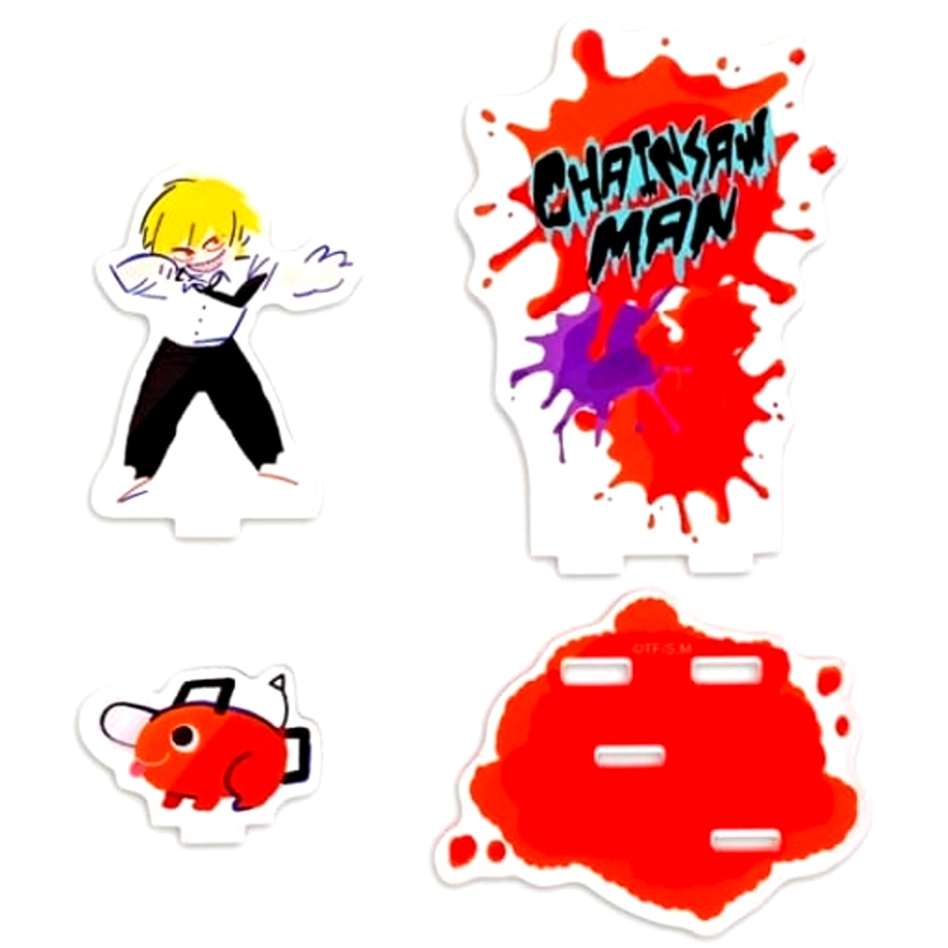 Denji Chainsaw Man Illustrator HER Collaboration Acrylic Stand [USED]
