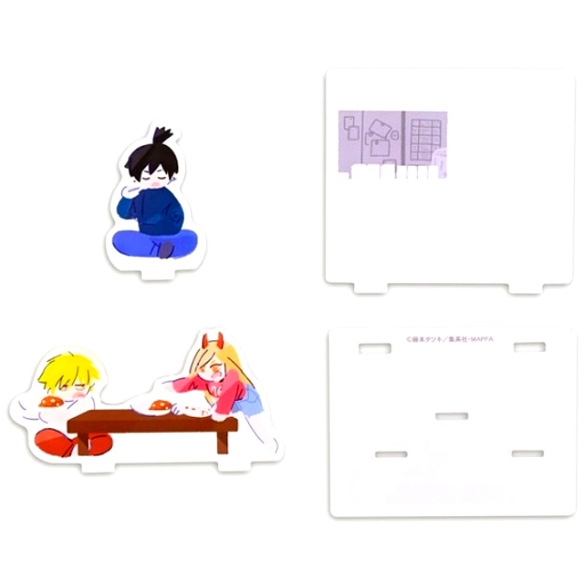 Hayakawa Family Dining Table Illustrator HER Collaboration Acrylic Diorama Chainsaw Man [USED]