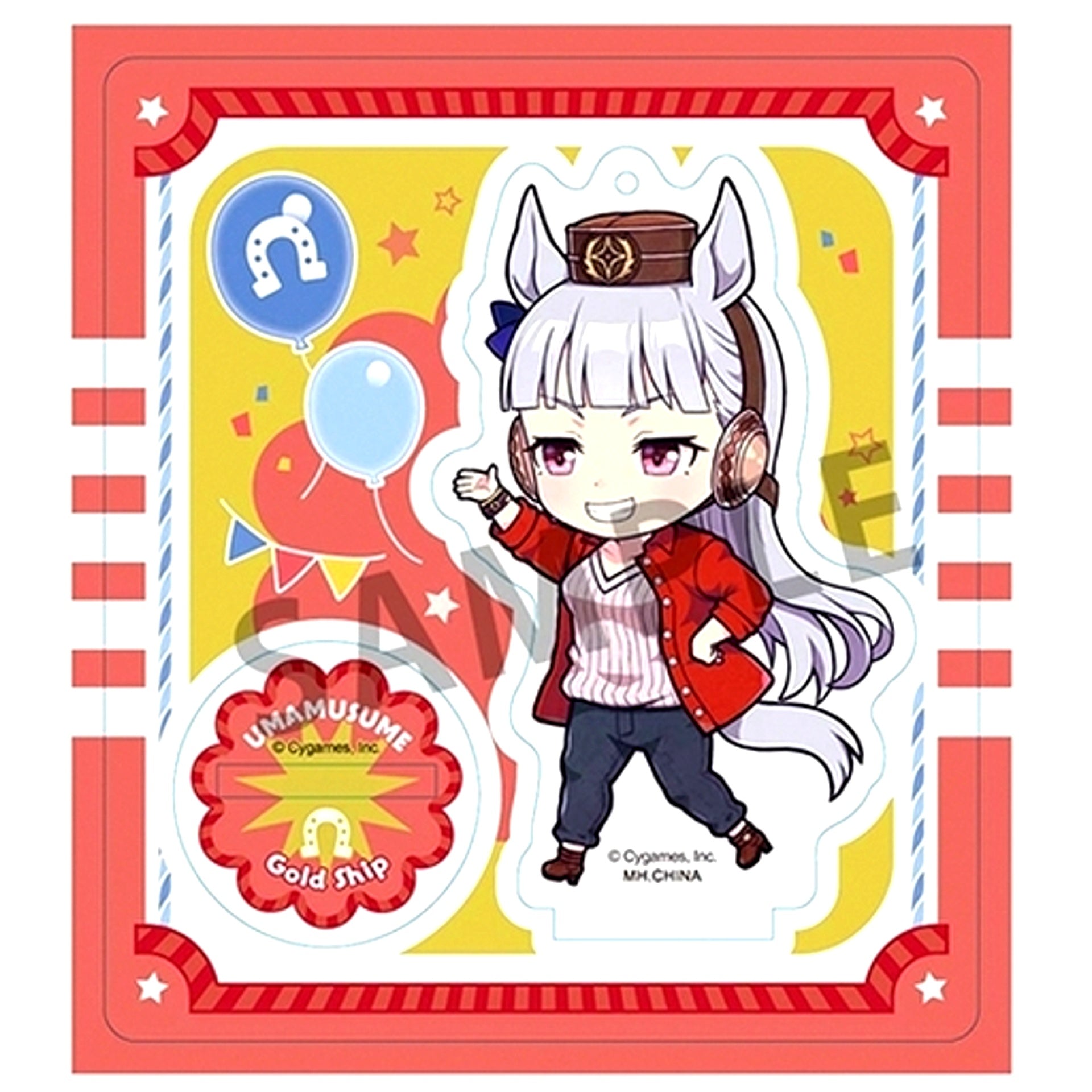 Gold Ship Uma Musume Pretty Derby Tokotoko Acrylic Stand Vol. 1 [USED]