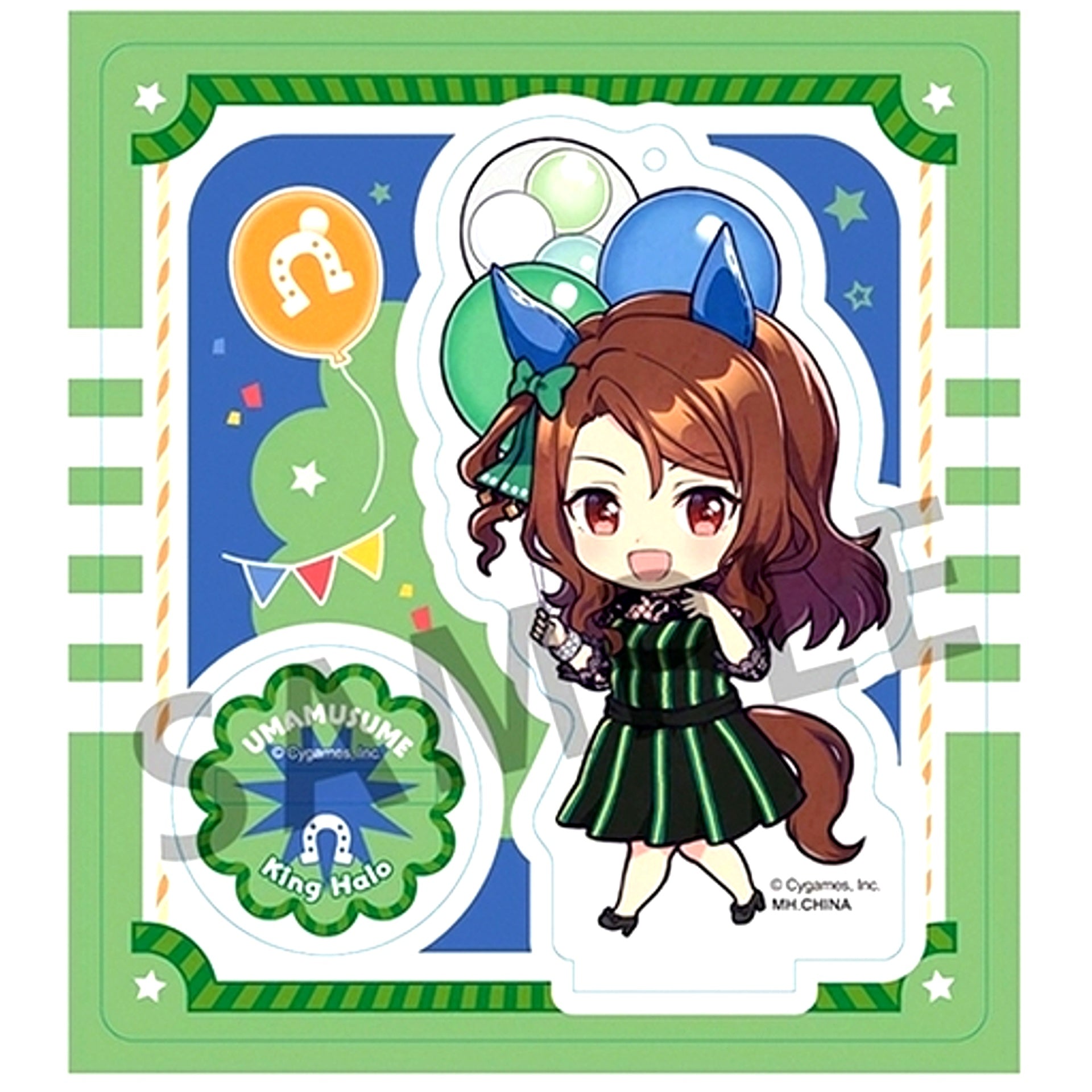 King Halo Tokotoko Acrylic Stand Vol.1 Umamusume: Pretty Derby [USED]