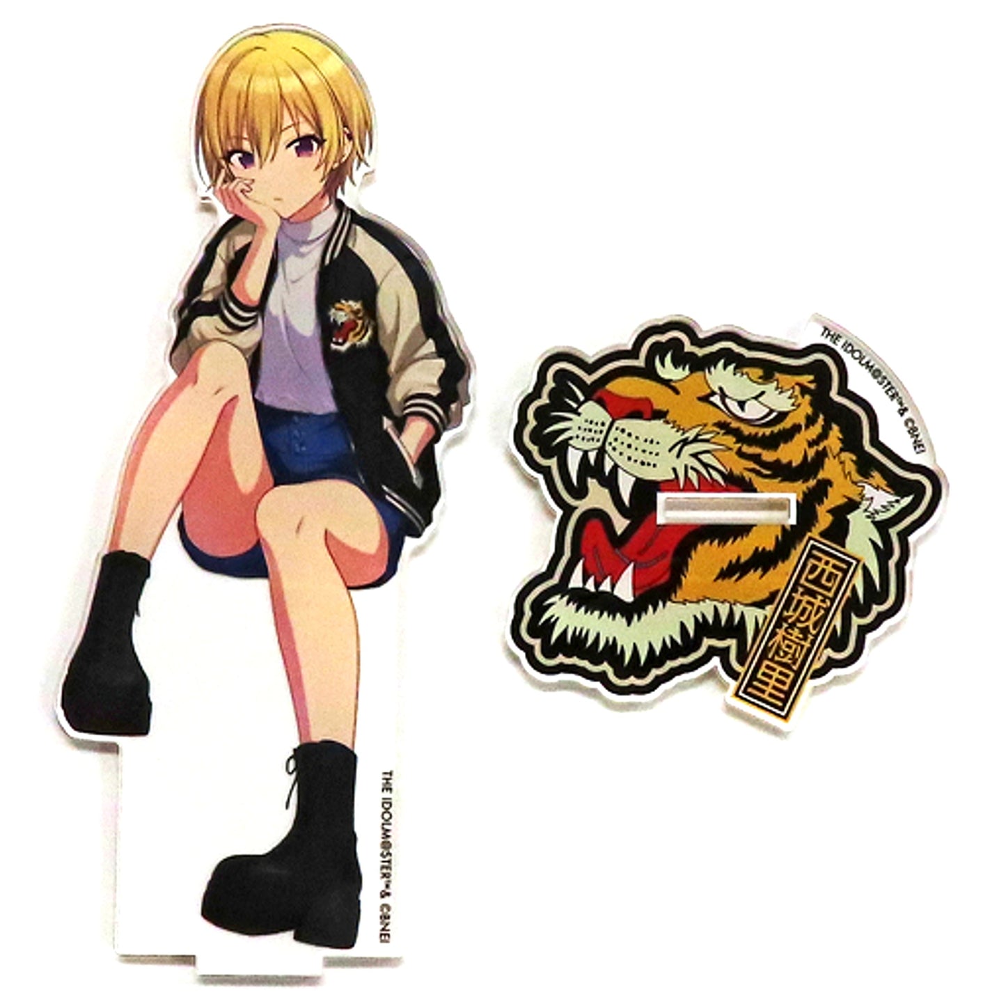 Juri Saijo Single Item The Idolmaster Shiny Colors Acrylic Stand Juri Saijo Produced Official Collab Sukajan Official Sukajan Goods Set [USED]