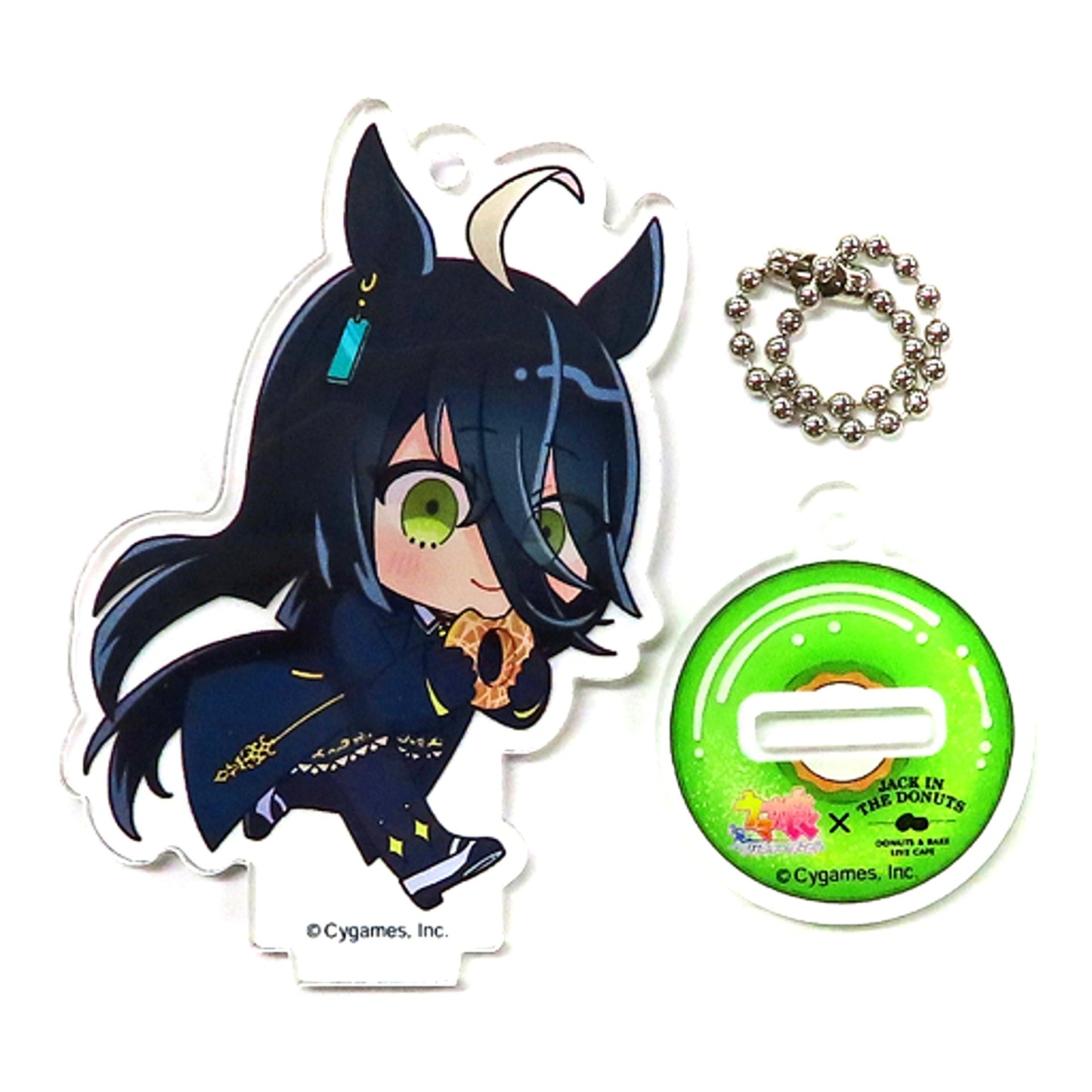 Manhattan Cafe Umamusume: Pretty Derby x Jack in the Donuts Acrylic Stand Keychain [USED]