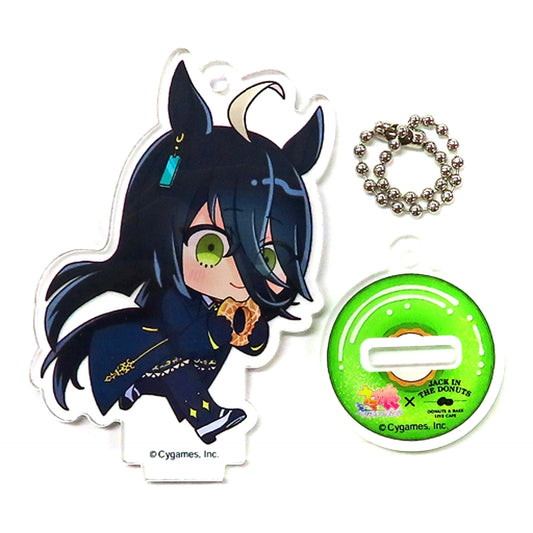 Manhattan Cafe Umamusume: Pretty Derby x Jack in the Donuts Acrylic Stand Keychain [USED]